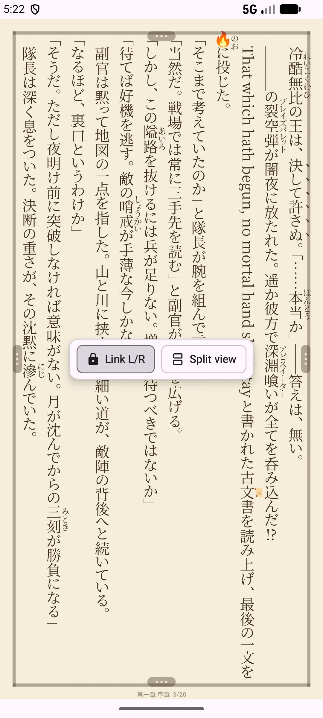 Margin editor
